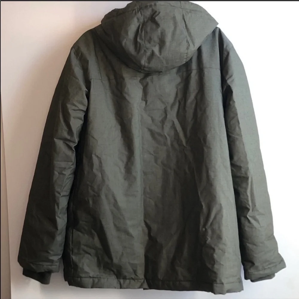 Hoodlamb Technical Windbreaker Hemp Tailor Jacket Heather Green Size Small
